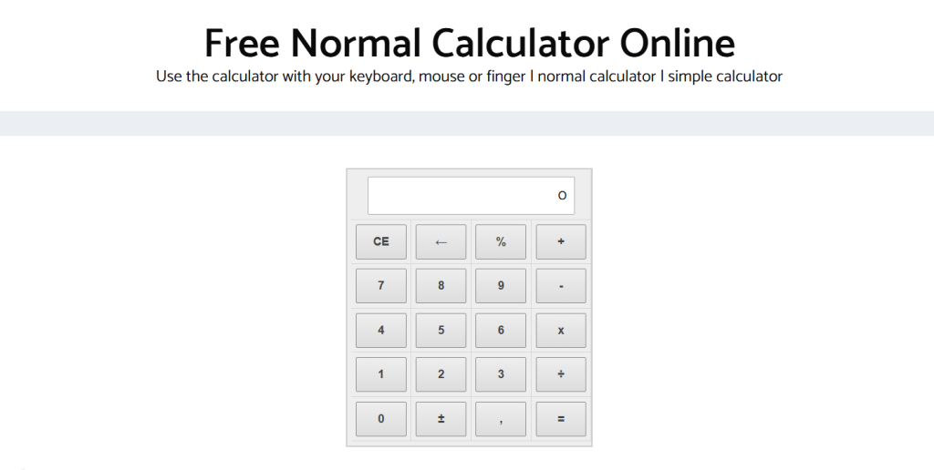 How Does NormalCalculator Make Math Easy
