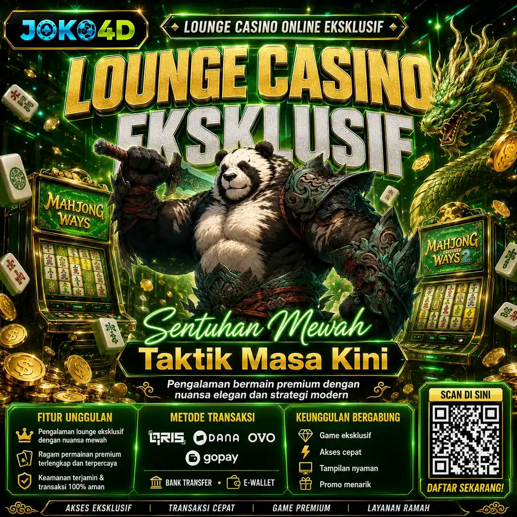 Joko4d Slot: A Modern Casino Lounge Experience